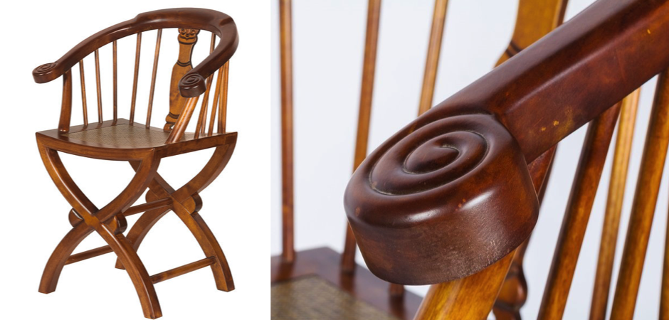 Кресло Chinese Armchair X Rotang Кресло Chinese Armchair X Rotang - Loft-Concept в Рязани