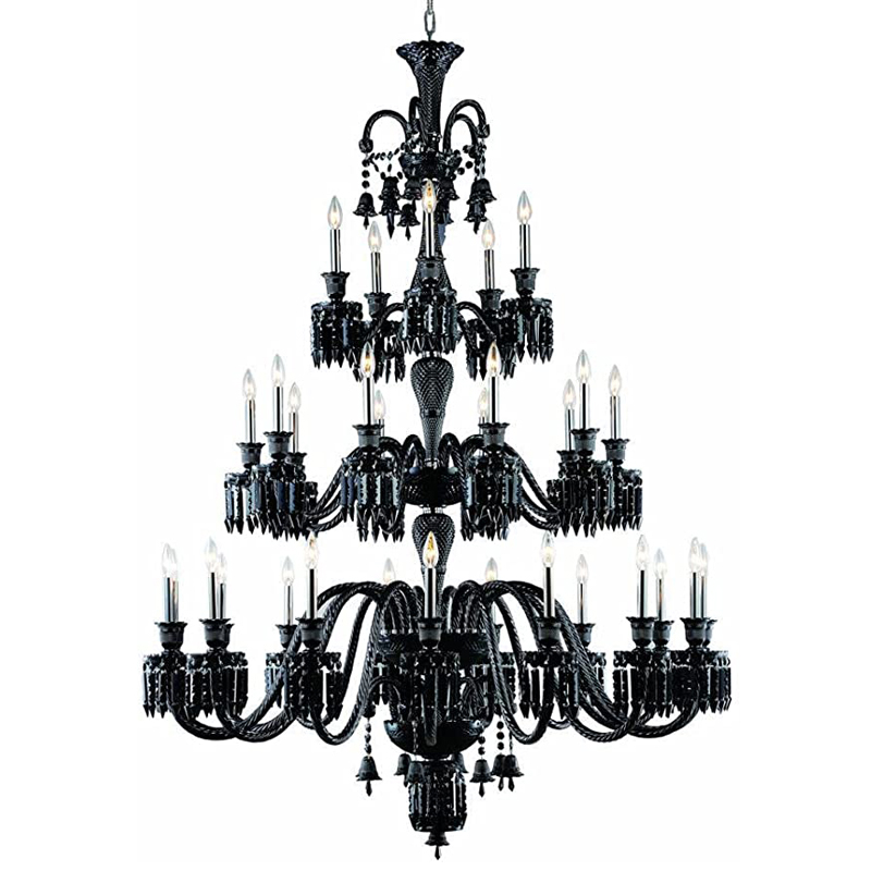Люстра BACCARAT Zenith Midnight Chandelier 35 Черный в Рязани | Loft Concept 