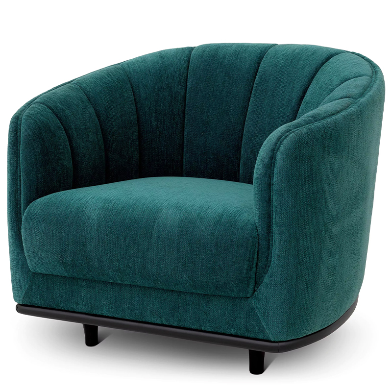 Кресло Eichholtz Chair Agostino Изумрудный Черный Кресло Eichholtz Chair Agostino Изумрудный Черный в Рязани | Loft Concept