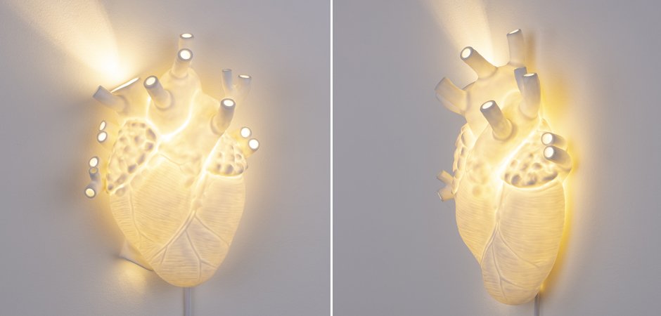 Бра Seletti Heart Lamp Бра Seletti Heart Lamp - Loft-Concept в Рязани