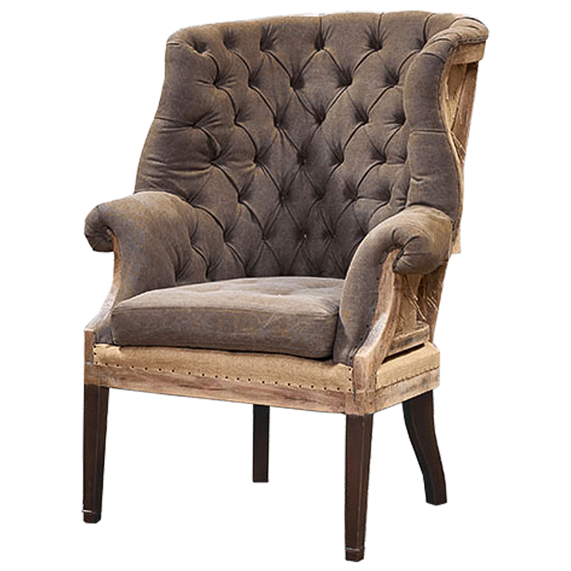 Кресло Gamilton Armchair Cocoa Какао Коричневый Кресло Gamilton Armchair Cocoa Какао Коричневый в Рязани | Loft Concept