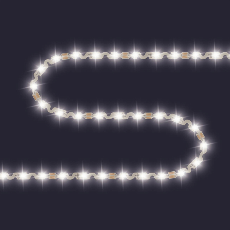 Светодиодная лента 4,8W/m 60Led/m 2835SMD дневной белый Белый Светодиодная лента 4,8W/m 60Led/m 2835SMD дневной белый Белый в Рязани | Loft Concept