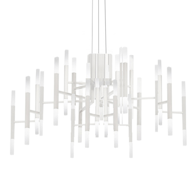 Люстра ALMA LIGHT BARCELONA White Белый Белое матовое стекло Люстра ALMA LIGHT BARCELONA White Белый Белое матовое стекло в Рязани | Loft Concept