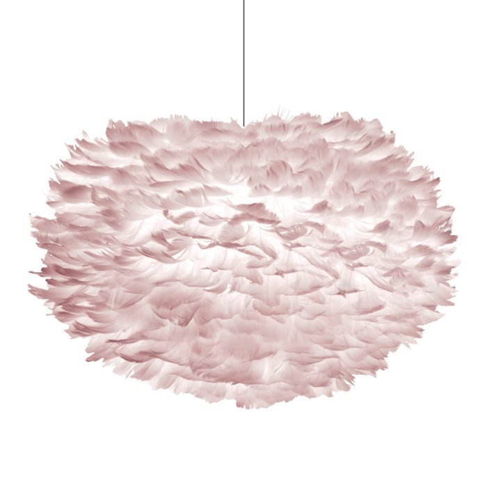 Люстра из перьев Plumage Pink Розовый пастельный Люстра из перьев Plumage Pink Розовый пастельный в Рязани | Loft Concept