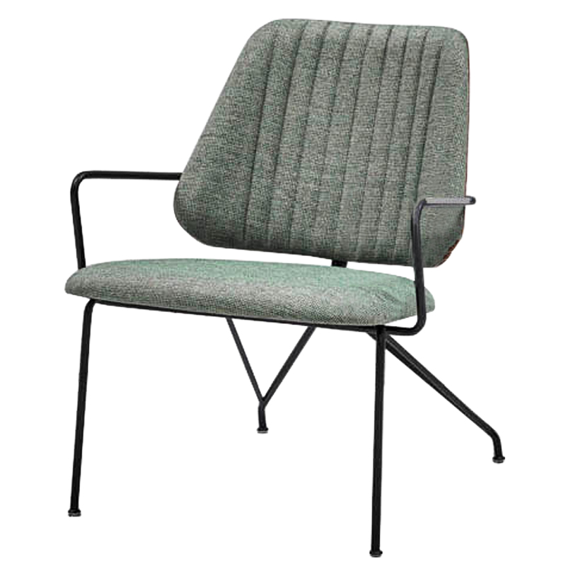 Кресло William Chair Черный Голубой пастельный Карамель Кресло William Chair Черный Голубой пастельный Карамель в Рязани | Loft Concept