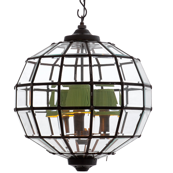 Люстра Lantern Luna Bronze S Темная бронза Прозрачный (Transparent) Люстра Lantern Luna Bronze S Темная бронза Прозрачный (Transparent) в Рязани | Loft Concept