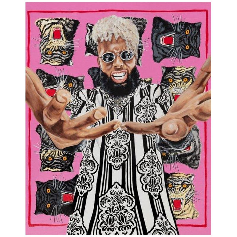 Картина Odell Beckham Junior Мульти Картина Odell Beckham Junior Мульти в Рязани | Loft Concept