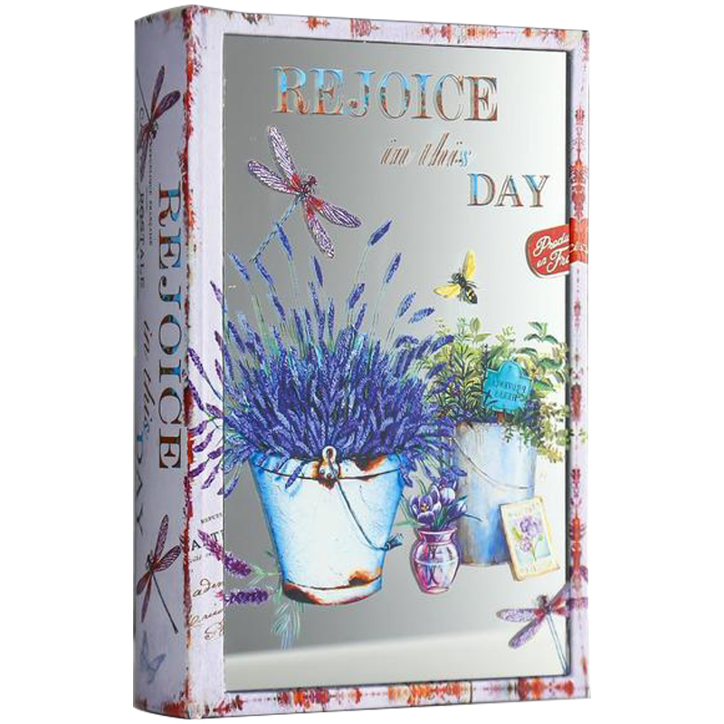 Шкатулка-книга Lavender Mirror Book Box Бежевый Сиреневый Мульти Шкатулка-книга Lavender Mirror Book Box Бежевый Сиреневый Мульти в Рязани | Loft Concept