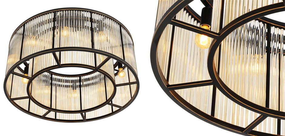Потолочный светильник Ceiling Lamp Bernardi Bronze Потолочный светильник Ceiling Lamp Bernardi Bronze - Loft-Concept в Рязани