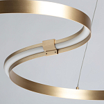 Люстра подвесная светодиодная в виде волнообразной ленты Ribbon Vortex варинант исполнения - 20 | Loft Concept в Рязани