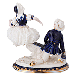 Статуэтка фарфоровая Влюбленная пара Charming Statuette варинант исполнения - 2 | Loft Concept в Рязани