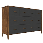 Комод из массива бука с 8-ю ящиками Tasteful Furniture варинант исполнения - 2 | Loft Concept в Рязани