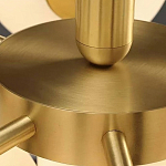 Люстра круглая со стеклянными сферами Maleficent варинант исполнения - 2 | Loft Concept в Рязани