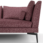 Мебельная ткань Шенилл фиолетовый цвет 138 см T4-25 варинант исполнения - 7 | Loft Concept в Рязани