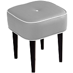 Квадратный мягкий пуф на черных ножках Winton Pouf Square варинант исполнения - 7 | Loft Concept в Рязани