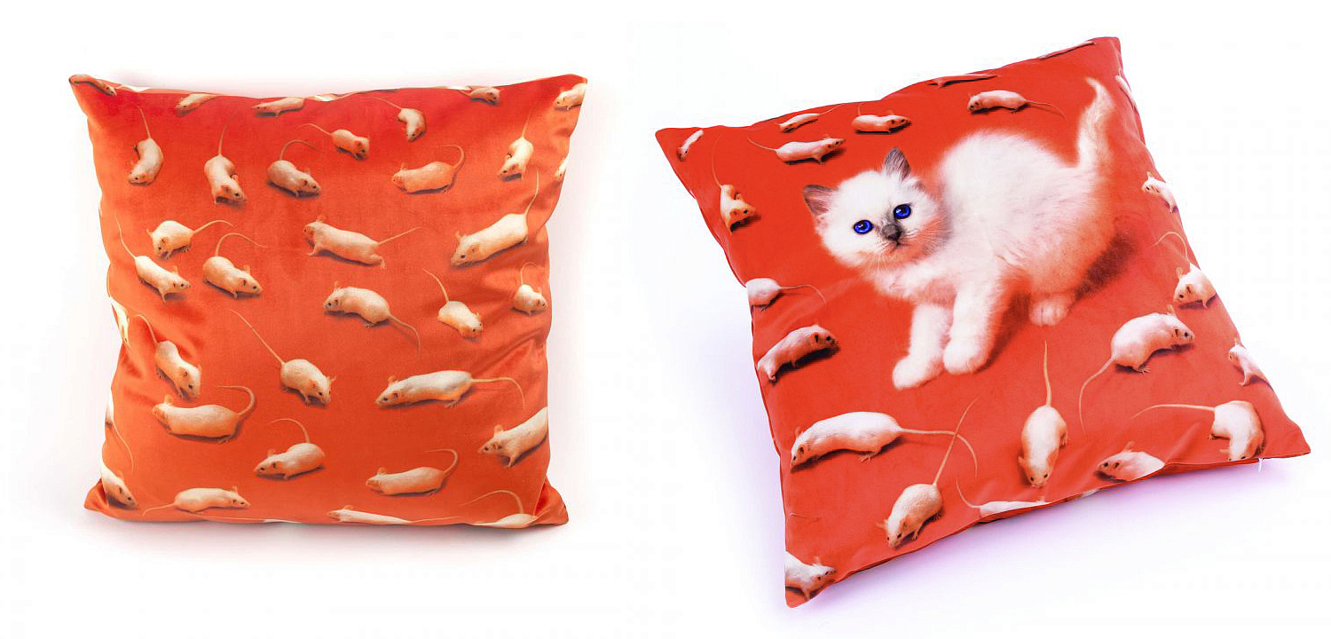 Подушка Seletti Cushion Kitten Подушка Seletti Cushion Kitten - Loft-Concept в Рязани