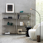 Фигурный приставной столик черного цвета AMORPHOUS варинант исполнения - 9 | Loft Concept в Рязани