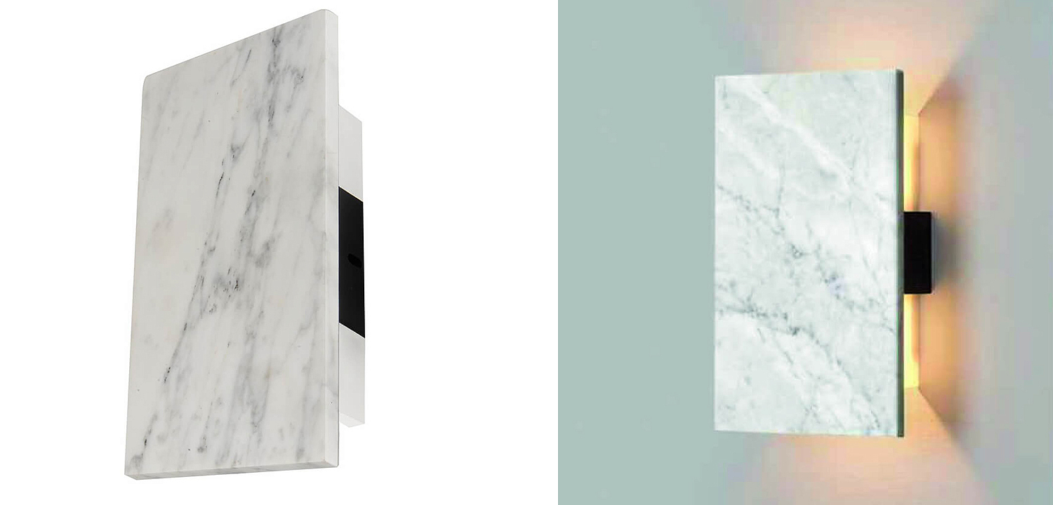 Бра Jordy Marble Slab Wall Lamp Бра Jordy Marble Slab Wall Lamp - Loft-Concept в Рязани