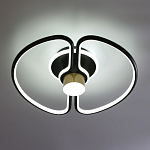 Потолочный светильник черного цвета круглой формы Luke Lampco Tracer Lamp варинант исполнения - 2 | Loft Concept в Рязани