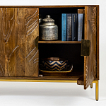 Широкая тумба с фактурным фасадом Termite варинант исполнения - 2 | Loft Concept в Рязани