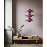 Подвесной вязаный розовый светильник «Звезда Востока 03» варинант исполнения - 2 | Loft Concept в Рязани