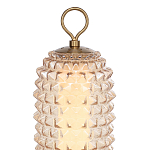 Настольная лампа с факутрным стеклянным плафоном Sonora варинант исполнения - 3 | Loft Concept в Рязани