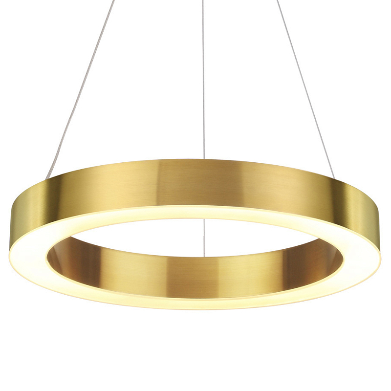 Люстра Gold Ribbon Ring Золотой Люстра Gold Ribbon Ring Золотой в Рязани | Loft Concept