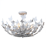 Потолочный светильник с абажуром оформленным в виде стаи бабочек Eternal Butterflies варинант исполнения - 1 | Loft Concept в Рязани