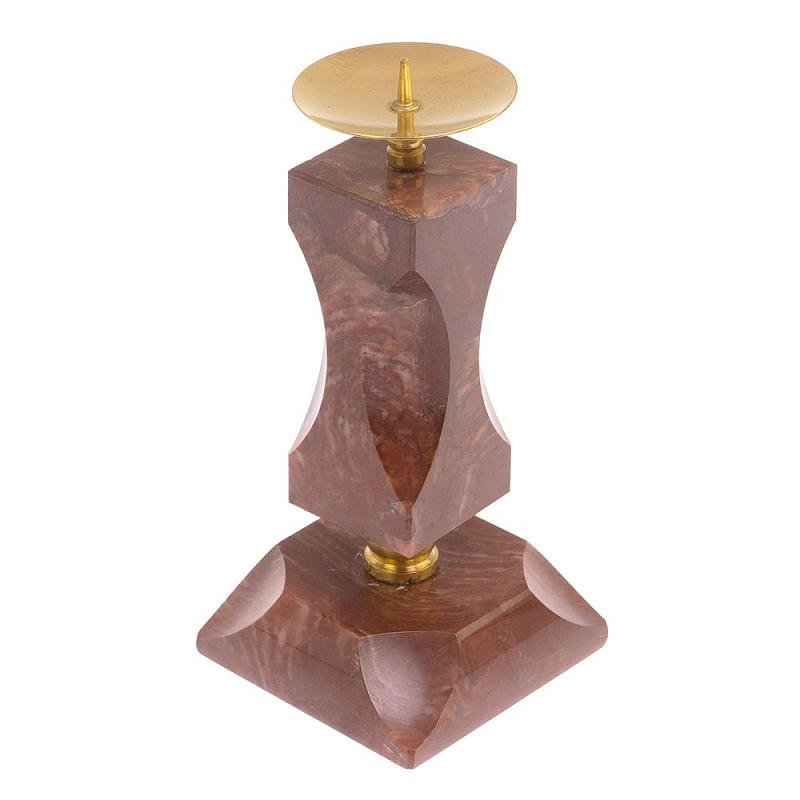 Подсвечник фигурный из натурального камня лемезит Stone Candlestick Лемезит Золотой Подсвечник фигурный из натурального камня лемезит Stone Candlestick Лемезит Золотой в Рязани | Loft Concept