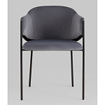 Стул Brace велюр молочный варинант исполнения - 4 | Loft Concept в Рязани