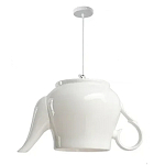 Подвесные светильники в виде белой посуды Flower Reversal варинант исполнения - 6 | Loft Concept в Рязани