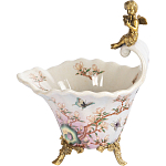 Фарфоровая чаша с золотым ангелом Suhary варинант исполнения - 1 | Loft Concept в Рязани