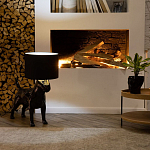 Лампа COLLECTION OF DOGS с абажуром Бультерьер варинант исполнения - 6 | Loft Concept в Рязани
