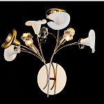 Бра в виде белых и золотых цветов каллы Refined Taste of Light варинант исполнения - 1 | Loft Concept в Рязани