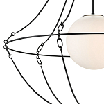 Подвесной светильник из тонких прутьев в форме колокола Forged Thin Rods варинант исполнения - 2 | Loft Concept в Рязани