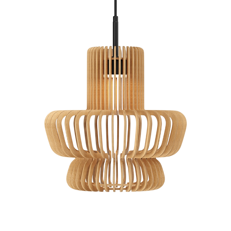 Подвесной светильник Namiki 14Вт 2700-4000К Черный Древесина в Рязани | Loft Concept 