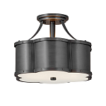 Потолочный светильник с декоративными заклепками Hinkley  варинант исполнения - 1 | Loft Concept в Рязани