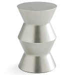 Приставной стол из сплава алюминия Solaris варинант исполнения - 1 | Loft Concept в Рязани