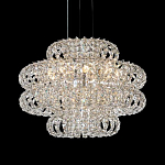 Люстра круглая с россыпью хрусталя Perfection of Diamonds варинант исполнения - 2 | Loft Concept в Рязани