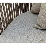 Диван садовый угловой Counter серый варинант исполнения - 2 | Loft Concept в Рязани