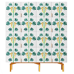 Тумба с рисунком Venti-Razor варинант исполнения - 1 | Loft Concept в Рязани