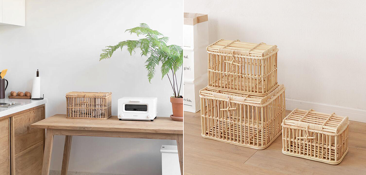 Корзина Wicker Chest 30 Корзина Wicker Chest 30 - Loft-Concept в Рязани