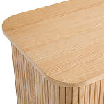 Длинный низкий буфет с 2-мя раздвижными дверцами Toinette Light Cupboard варинант исполнения - 10 | Loft Concept в Рязани