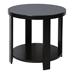 Круглый журнальный стол Jazz Black варинант исполнения - 2 | Loft Concept в Рязани