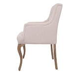Кресло Mason Classical Armchair beige flax варинант исполнения - 1 | Loft Concept в Рязани