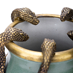 Фарфоровая ваза с декоративными змеями Eden Garden варинант исполнения - 3 | Loft Concept в Рязани