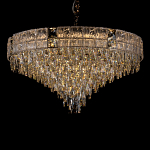 Люстра с каскадом из прозрачного хрусталя Constant Sparks варинант исполнения - 10 | Loft Concept в Рязани