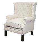 Кресло Charlie Armchair beige flax варинант исполнения - 3 | Loft Concept в Рязани