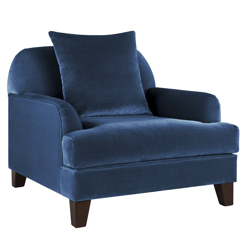 Кресло Grace Deep Blue Синий Кресло Grace Deep Blue Синий в Рязани | Loft Concept