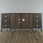 Большой Комод-буфет Elsa Dreams Walnut с ящиками варинант исполнения - 3 | Loft Concept в Рязани